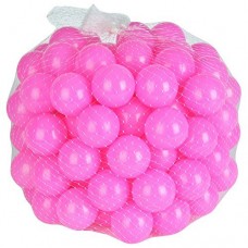 Lightaling 5.5cm Ocean Balls Soft Plastic Pit Balls Pink 100pcs   